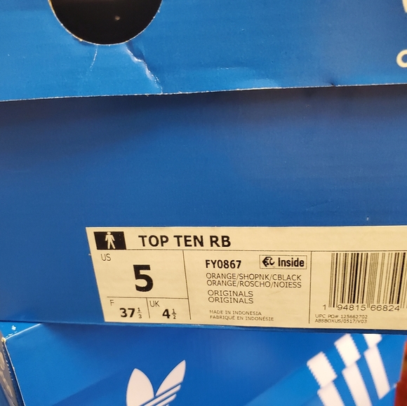 Size 5 men Top Ten - Picture 3 of 3